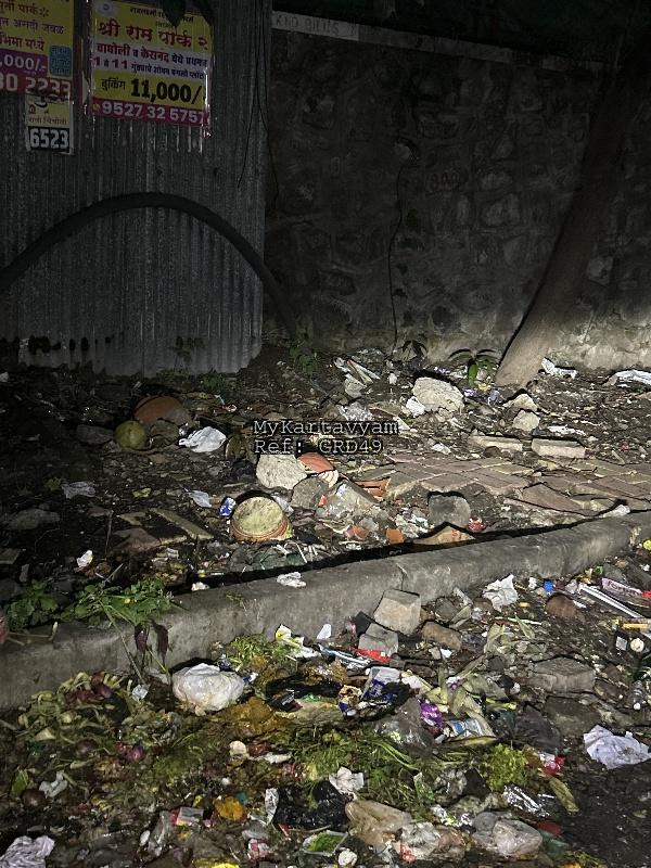 Garbage dumped from many days