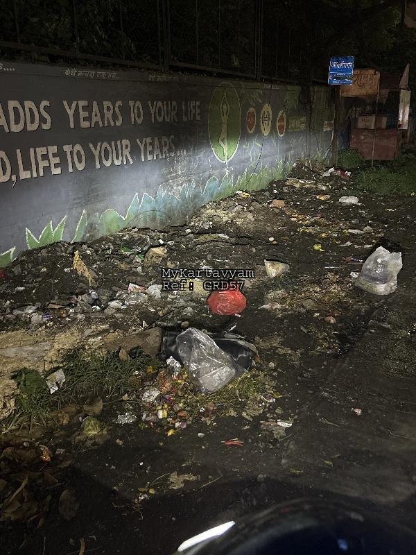 Lot of dumping done on roadside