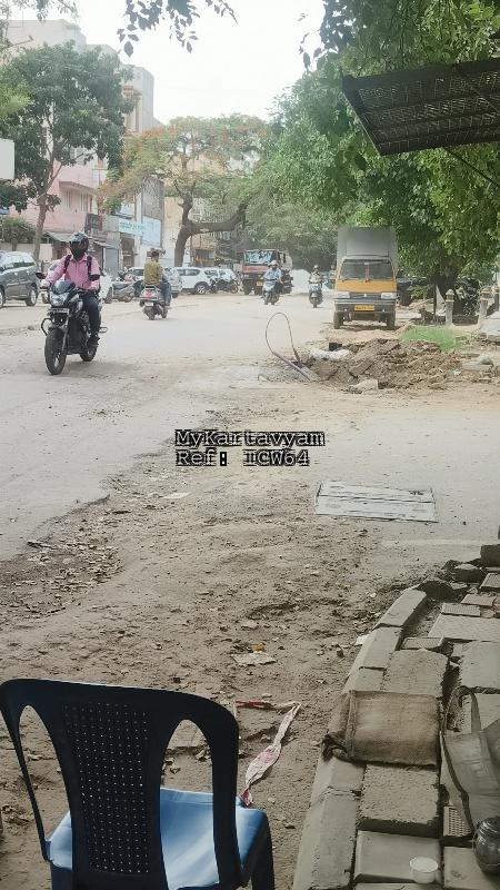 Incomplete road construction